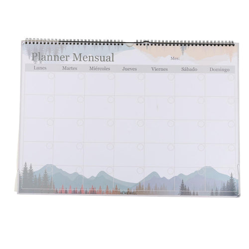 Calendario Mensual Espiral
