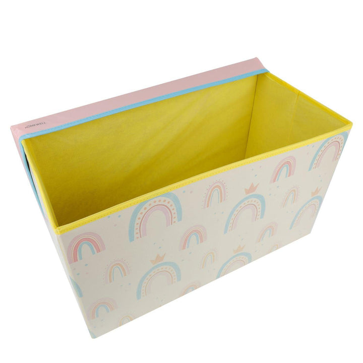 Caja Organizadora Armable Arcoíris Rosado 60x33x5cm