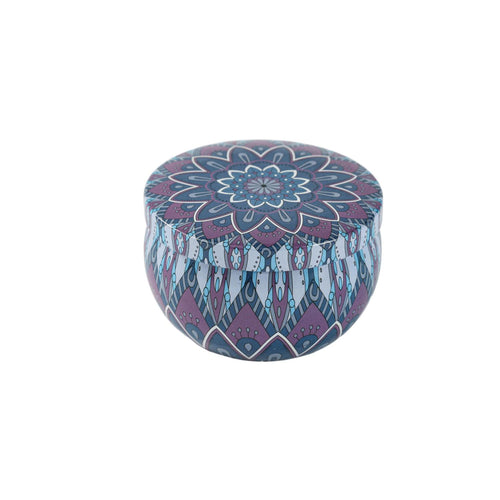 Vela Mandala Azul