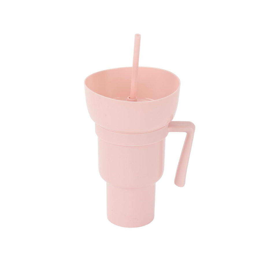 Vaso Bombilla Snack Pop Corn
