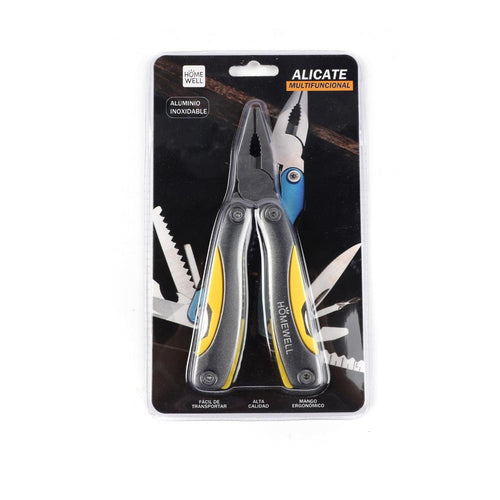 Alicate Amarillo Multifuncional Inoxidable