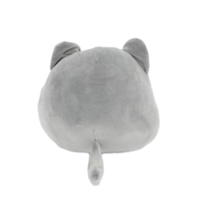 Gato Peluche Squeeze 17*21Cm Gris