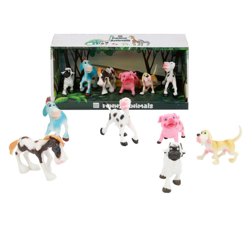 Animales Granja 6u Caricaturas