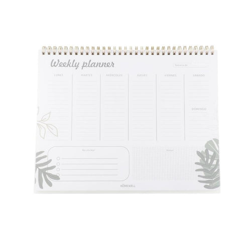 Planificador Semanal Cute Cream