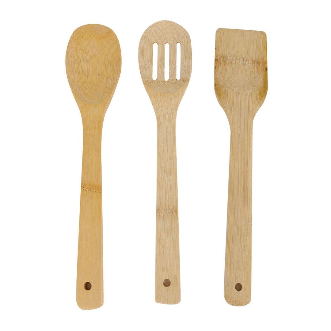 Set Cucharas De Palo Madera (3u)