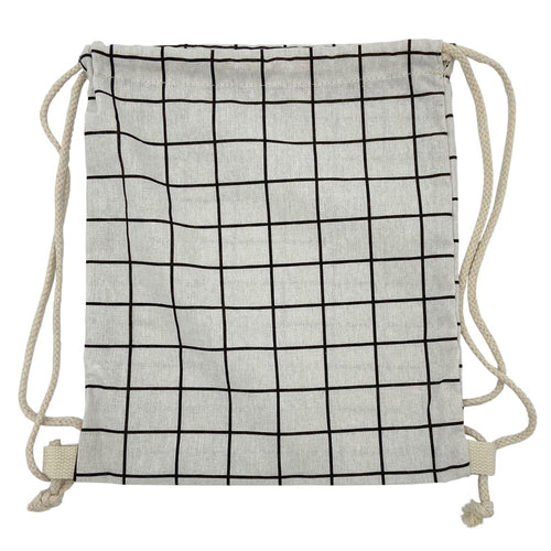 Mochila Tela Blanco 32x37.5cm