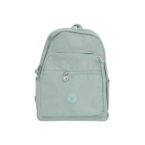 Mochila Verde Menta Compacta