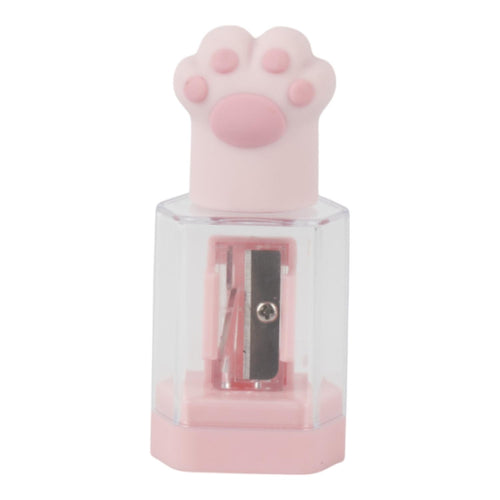 Sacapuntas con Depósito Patitas Pink