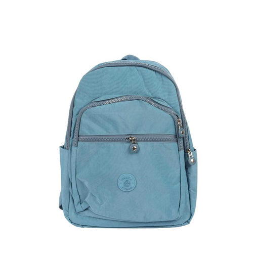 Mochila Azul Celeste Compacta