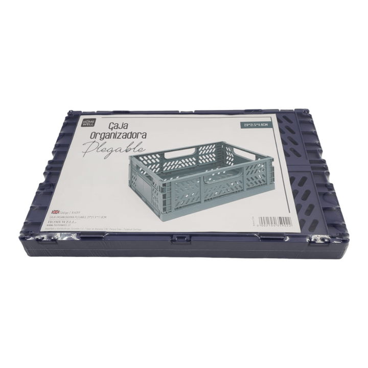 Caja Organizadora Plegable Morado 29x21.5x11.8cm