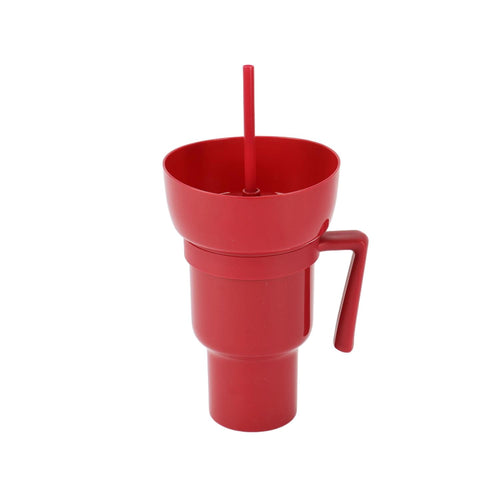 Vaso Bombilla Snack Pop Corn