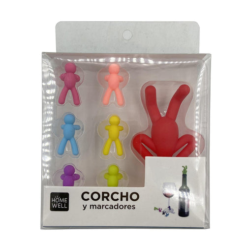 Set Marcadores Copas y Corcho