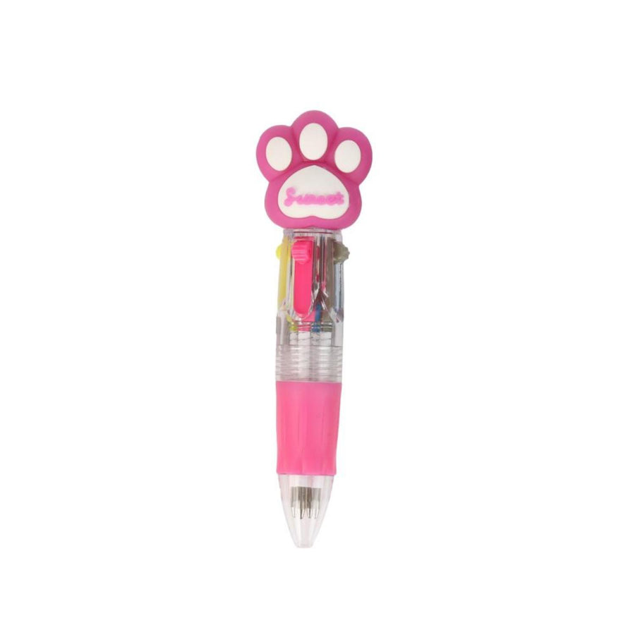 Lápiz Multicolor 4 en 1 Huellita de Gato