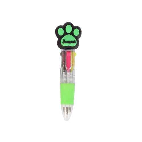 Lápiz Multicolor 4 en 1 Huellita de Gato