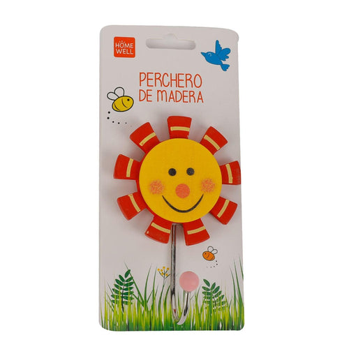 Perchero Madera Sol