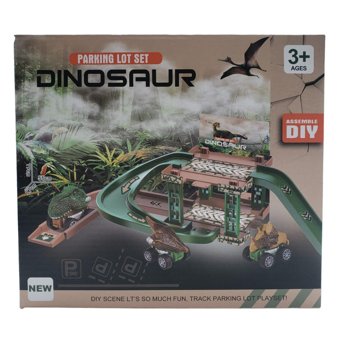 Pista autos dinosaurios 17 PCS