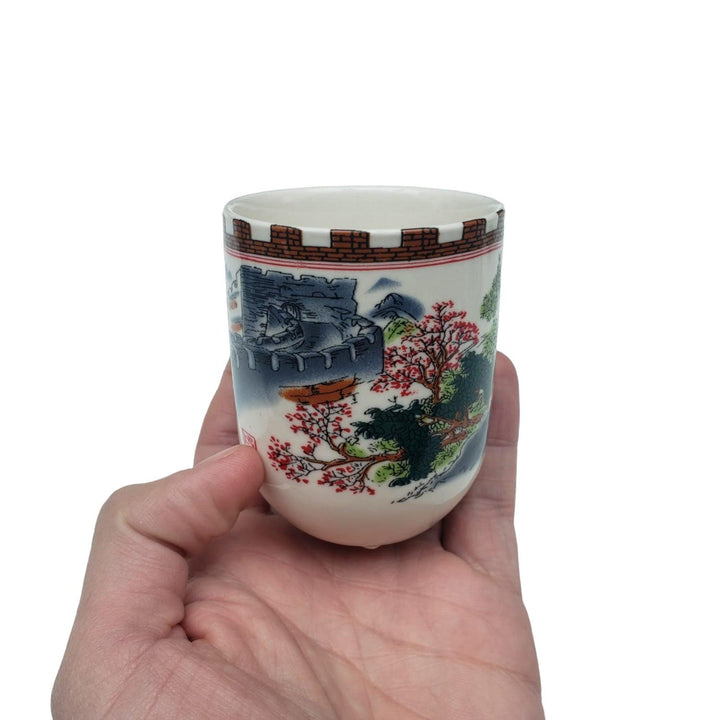 Taza Loza Diseño Muralla 125ml