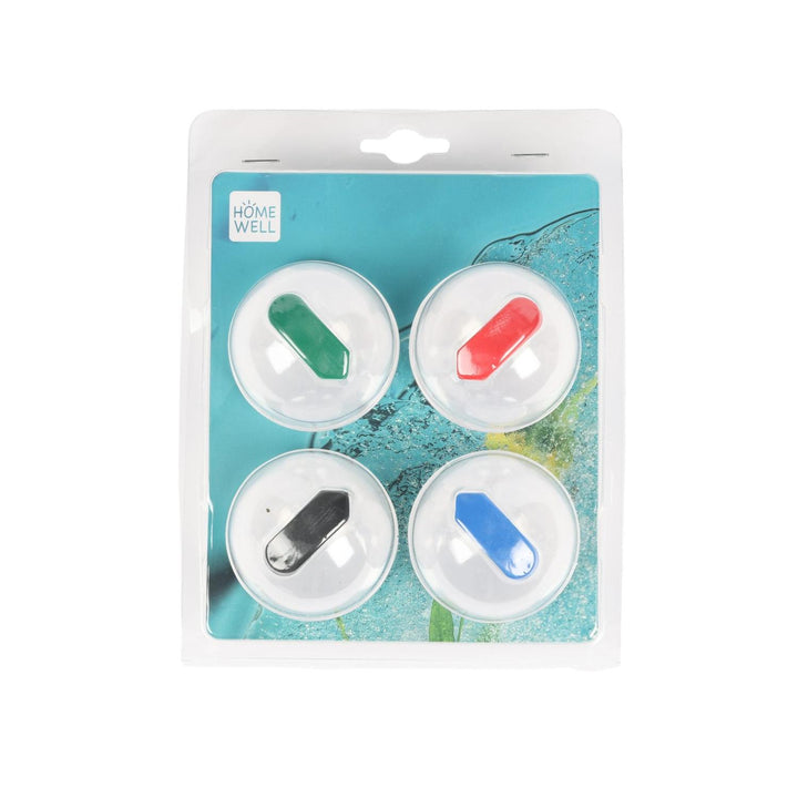 Set 4 moldes hielo redondo + embudo 5.4*6cm