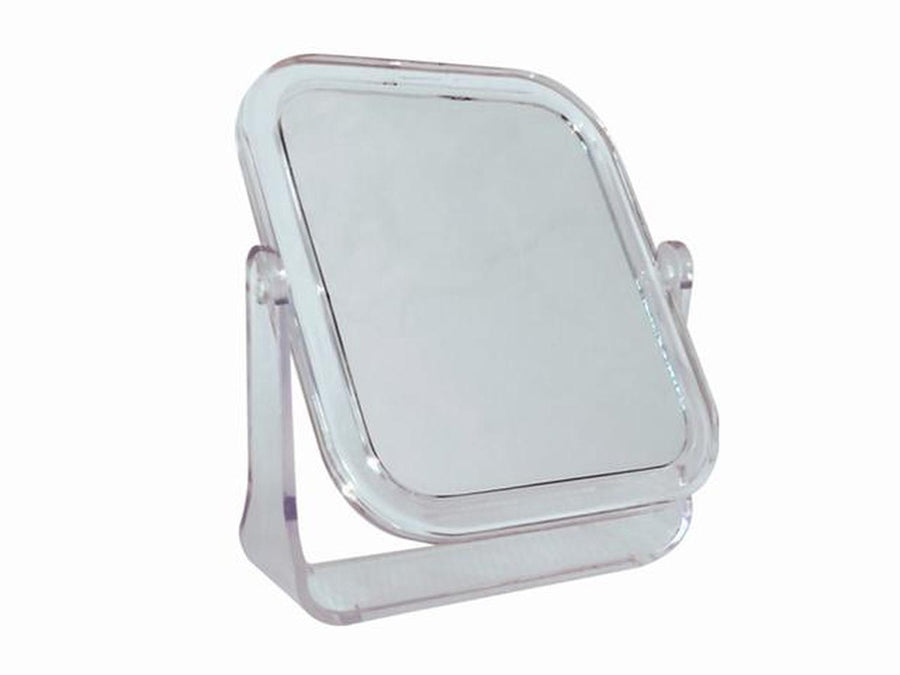 Espejo Bop Cuadrado Ajustable Transparente
