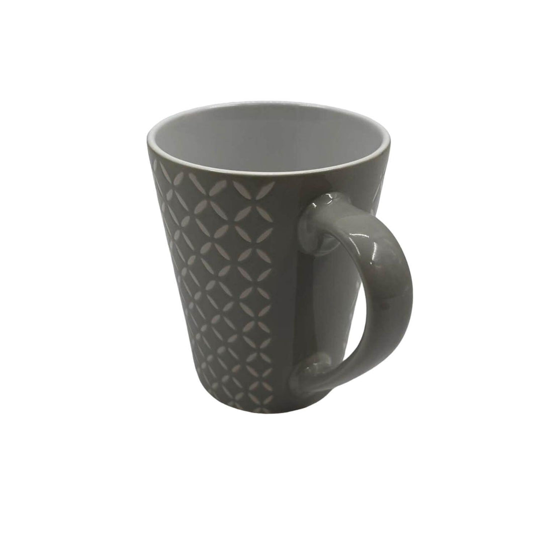 Taza de Loza Gris 250ml