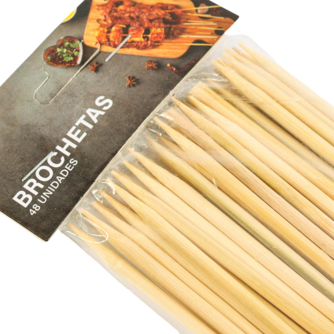 Brochetas 48pcs 35cm